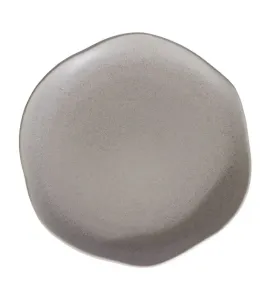 Plato Para Postre Concreto Reactivo 19.8 cm Vajillas Corona | Cerámica Gris
