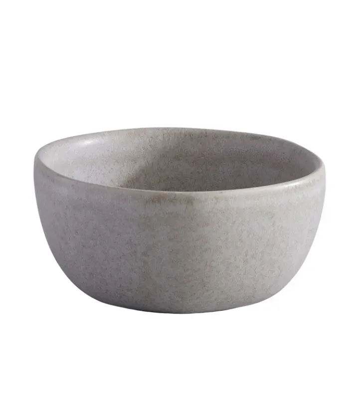 Plato Hondo Concreto Reactivo 611.1cc Vajillas Corona | Bowl Gris