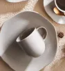 Mug Concreto Reactivo 397.1cc Vajillas Corona | Taza Gris