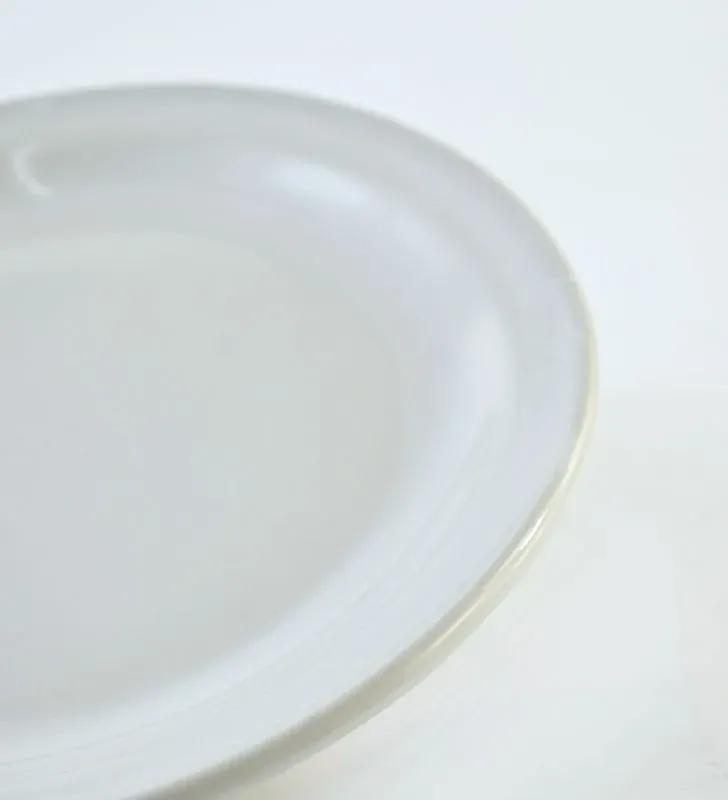 Plato Pastel 20 cm Blanco Santa Anita de Cerámica