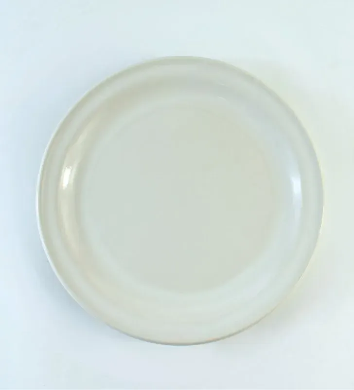 Plato Pastel 20 cm Blanco Santa Anita de Cerámica