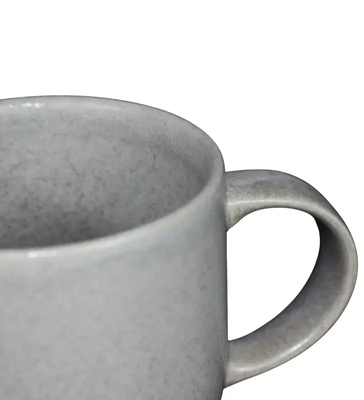 Mug Concreto Reactivo 397.1cc Vajillas Corona | Taza Gris