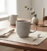 Mug Concreto Reactivo 397.1cc Vajillas Corona | Taza Gris