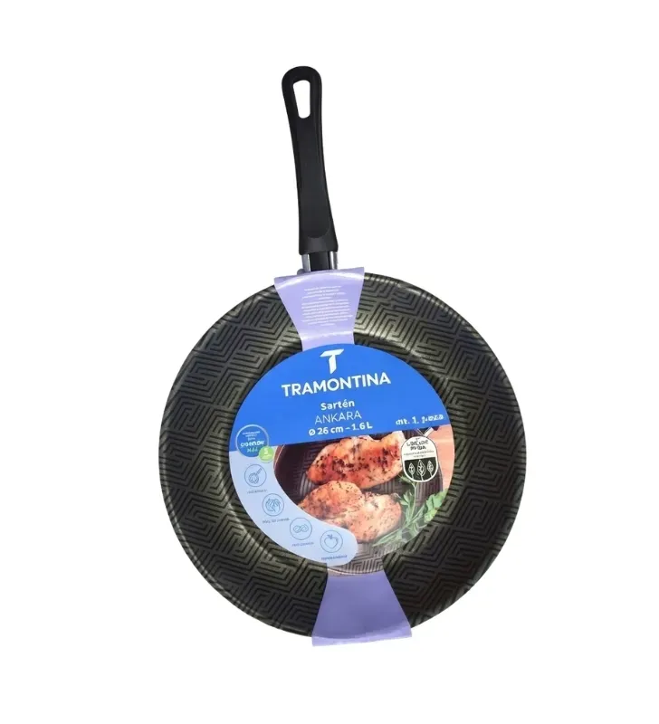 Sartén 26 cm Ankara Negro 1.6L Starflon Max 39000-015 | Tramontina