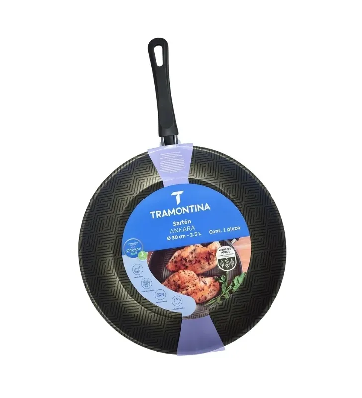Sartén 30 cm Ankara Negro 2.5L Starflon Max 39000-017 | Tramontina