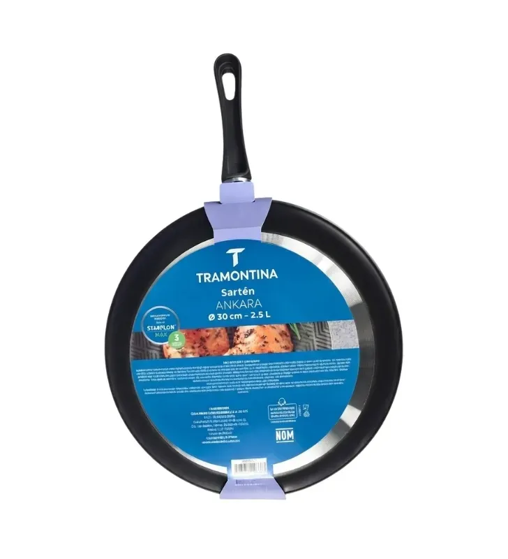 Sartén 30 cm Ankara Negro 2.5L Starflon Max 39000-017 | Tramontina