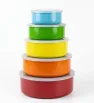 Set de Recipientes Acero Inoxidable 5 Pzas Capri B32 | Cuisine Spot