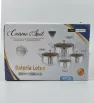 Batería de Cocina Acero Inoxidable Lotus 4 Pzas | Cuisine Spot