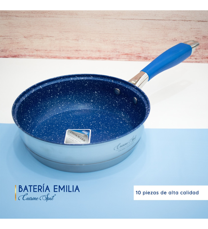 Batería de Cocina Emilia Cuisine Spot – Acero Inoxidable