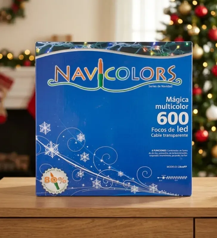 Serie 600 LED Mágica Multicolor 27m Cable Transparente L554488 | Navicolors