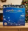 Serie 700 LED Mágica Blanca 31.5m Cable Transparente L562201 | Navicolors