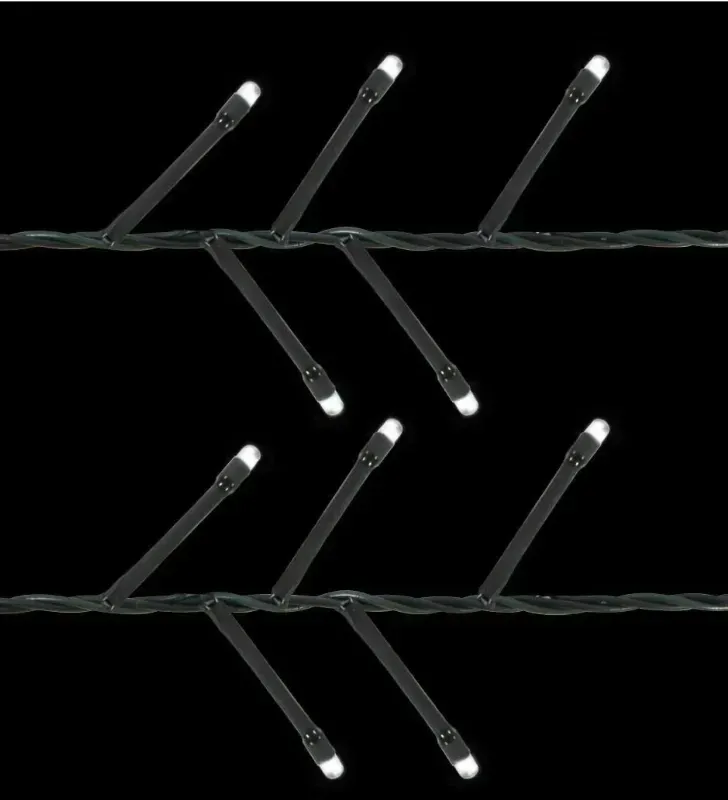 Serie 500 LED V3 Blanca Frío Cable Verde 9m Destello L573069 | Navicolors
