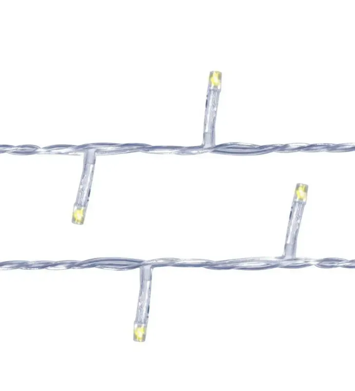 Serie Cascada 500 LED Luz Cálida 10m Cable Transparente L562402 | Navicolors