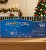 Serie Cascada 500 LED 8mm Multicolor Cable Blanco L562408 | Navicolors
