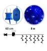 Serie Cascada 500 LED Luz Azul 10m Cable Azul L554431 | Navicolors