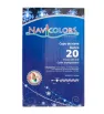 Serie 20 Copos de Nieve LED Blanco Frío 4m Cable Transparente L573135 | Navicolors
