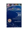 Serie 20 Copos de Nieve LED Multicolor 4m Cable Transparente L573136 | Navicolors