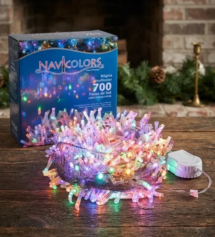Serie 700 LED Mágica Multicolor 31.5m Cable Transparente L562202 | Navicolors