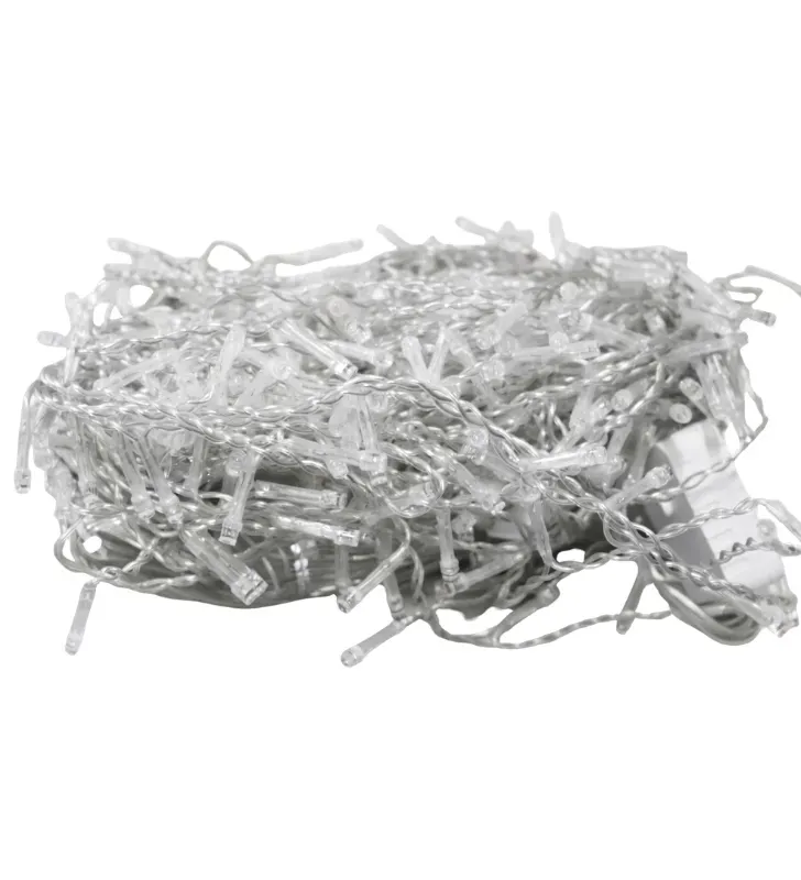 Serie Cascada 500 LED Multicolor 10m Cable Transparente L554430 | Navicolors