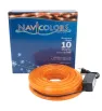Manguera LED Navideña 10m Luz Naranja Cable Naranja L582502 | Navicolors