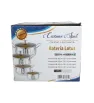 Batería de Cocina Acero Inoxidable Lotus 4 Pzas | Cuisine Spot