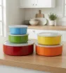 Set de Recipientes Acero Inoxidable 5 Pzas Capri B32 | Cuisine Spot
