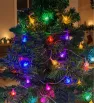 Serie 40 Pelotas Transparentes Burbuja LED Multicolor L582525 | Navicolors