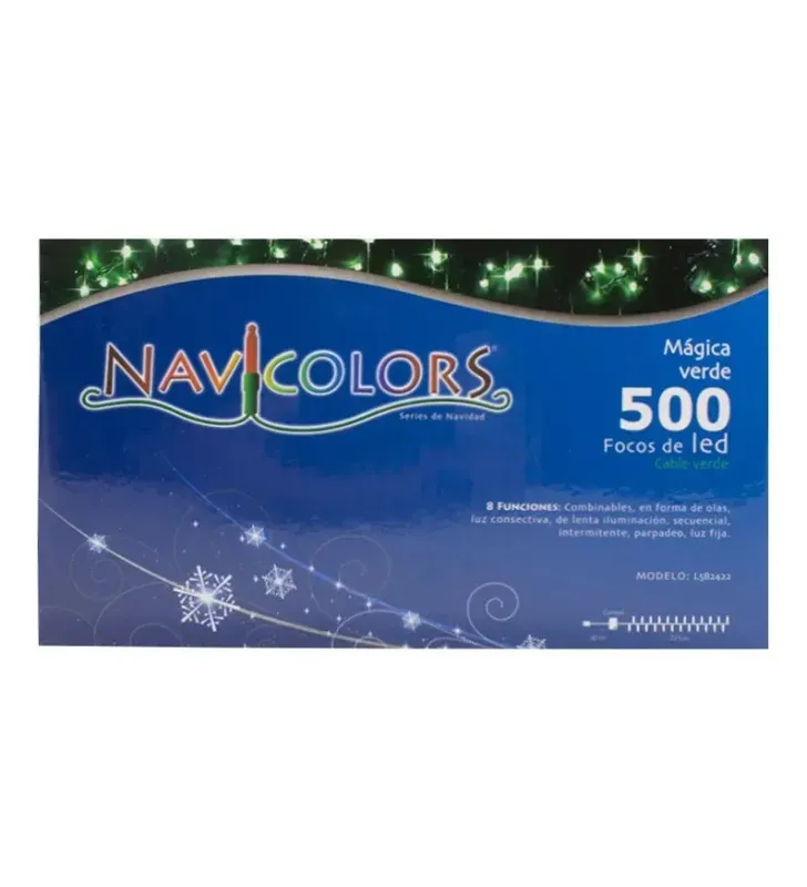 Serie 500 LED Verde Cable Verde 22.5m L582422 | Navicolors