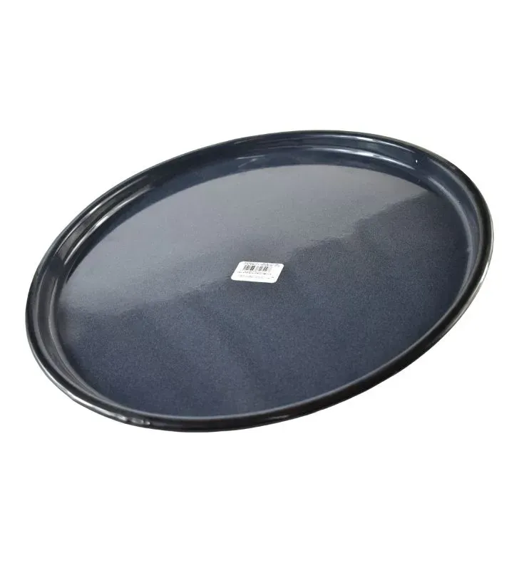 Comal Cinsa 34 cm sin orejas – Acero vitrificado brillante