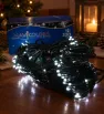 Red 320 LED Luz Blanca Cable Verde 2.40m x 2m L582509 | Navicolors