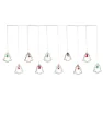 Cascada 100 LED Multicolor Figuras Árbol Navidad 3m L582491 | Navicolors