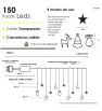 Cascada 150 LED Luz Cálida Figuras Mixtas 3m L582490 | Navicolors
