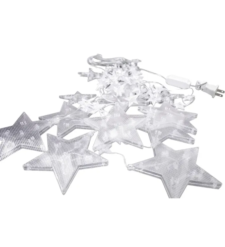 Cascada 150 LED Luz Cálida Estrellas Acrílicas 3m L582492 | Navicolors