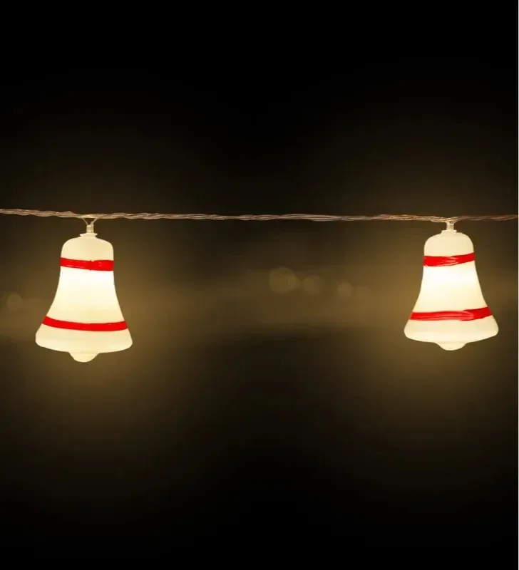 Serie 20 LED Campanas Navideñas Luz Cálida 4.5m L582473 | Navicolors