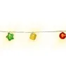Serie 20 LED Colgantes Navideños Luz Cálida 4m L582478 | Navicolors