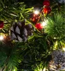 Guía 20 LED Luz Cálida Fruta Roja y Piñas 2.5m L582483 | Navicolors