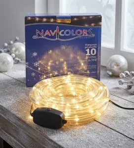 Manguera LED de Gel 10 Metros Luz Amarilla L592827 | Navicolors