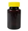 Tarro Pastillero de PET Ámbar 150g R-38 de Seguridad – Plastika LT1P003