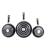 Juego de 3 Sartenes Tramontina Pietra Negro Starflon Max 27899/596 | Tramontina