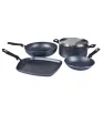 Batería de Cocina 5 Piezas Tramontina Malta Starflon Max 32300/464 | Tramontina