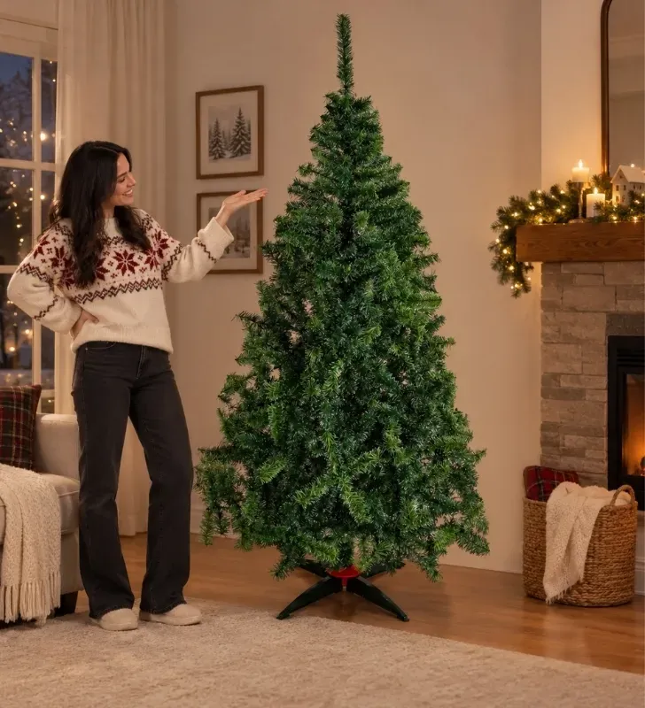 Pino Navideño Monarca Nevado 190 cm 2560 | Naviplastic