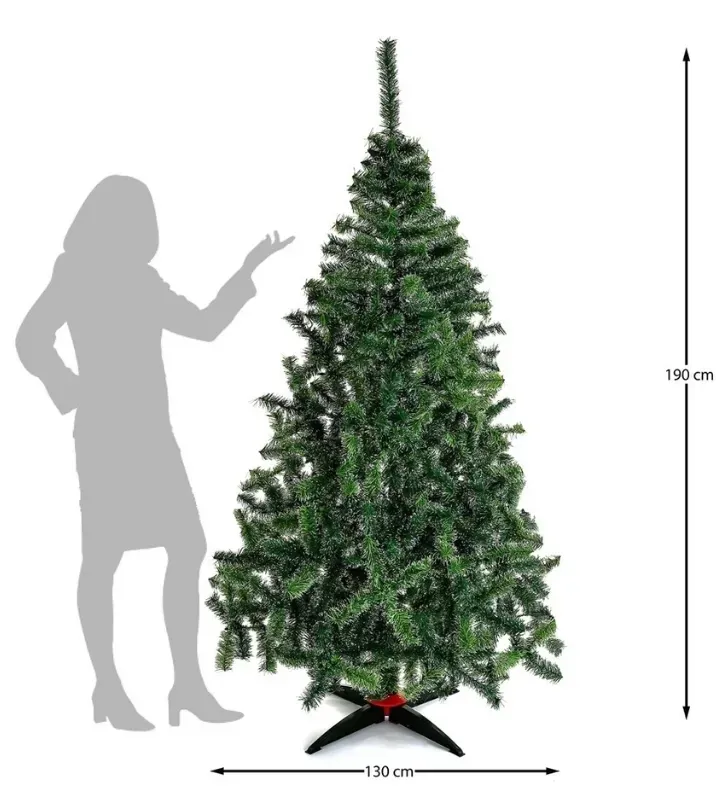Pino Navideño Monarca Nevado 190 cm 2560 | Naviplastic