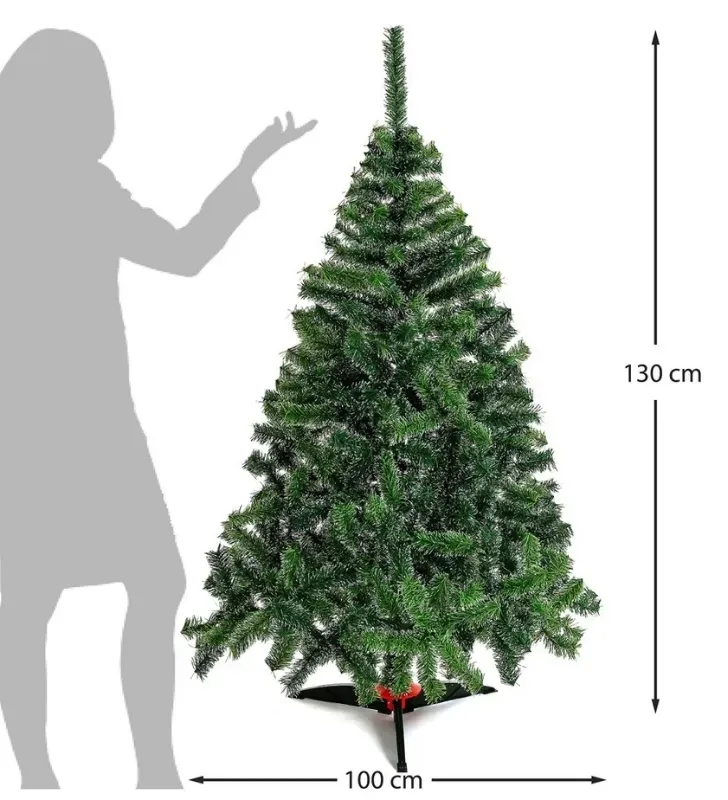 Pino Navideño Monarca Nevado 130 cm 32540 | Naviplastic