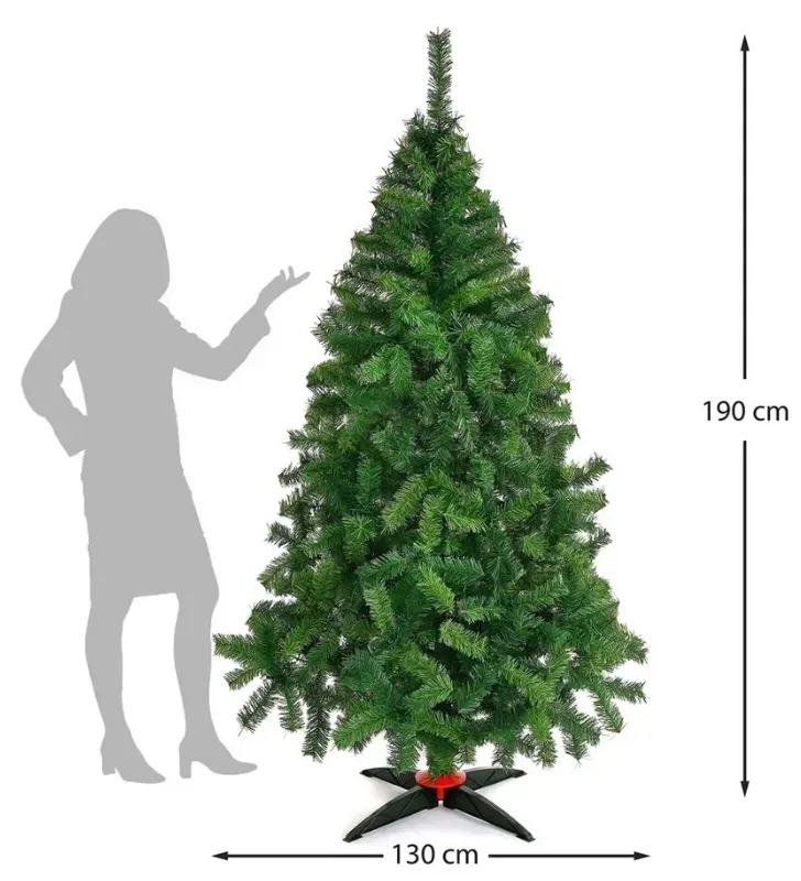 Pino Navideño Monarca Verde 190 cm 32460 | Naviplastic