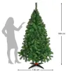 Pino Navideño Monarca Verde 190 cm 32460 | Naviplastic