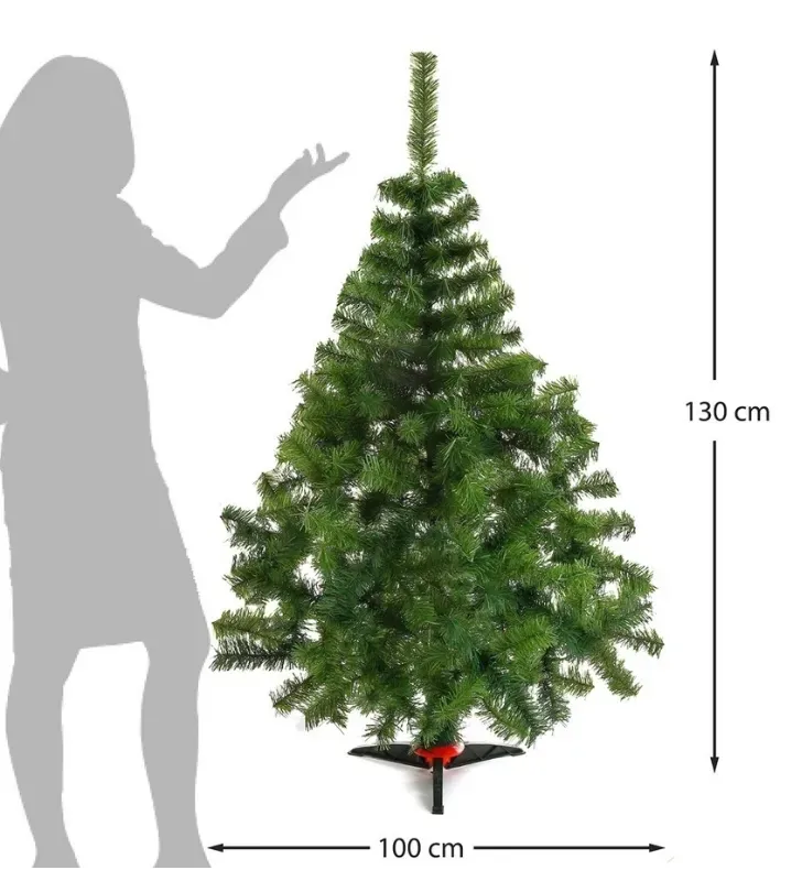 Pino Navideño Monarca Verde 130 cm 32440 | Naviplastic