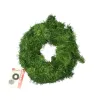Corona Navideña Monarca Lujo Doble 50cm 6212 | Naviplastic