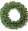 Corona Navideña Monarca Lujo Doble 50cm 6212 | Naviplastic