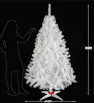 Pino de Navidad Blanco Monarca de Lujo 1.90 m Naviplastic 32660