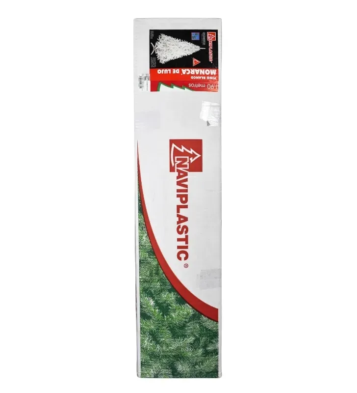 Pino de Navidad Blanco Monarca de Lujo 1.90 m Naviplastic 32660